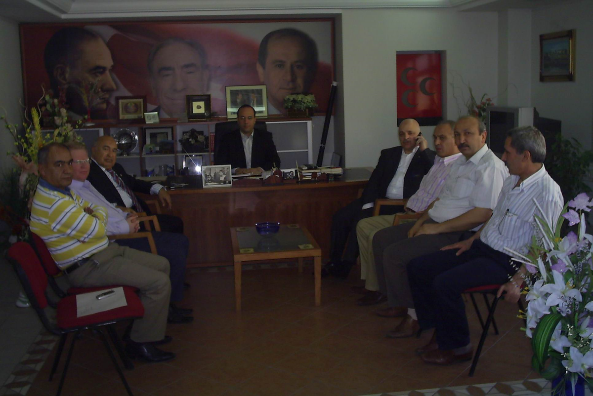 Gaziantep Milletvekili Özdemir'den MHP Adana İl Başkanlığı'na Ziyaret