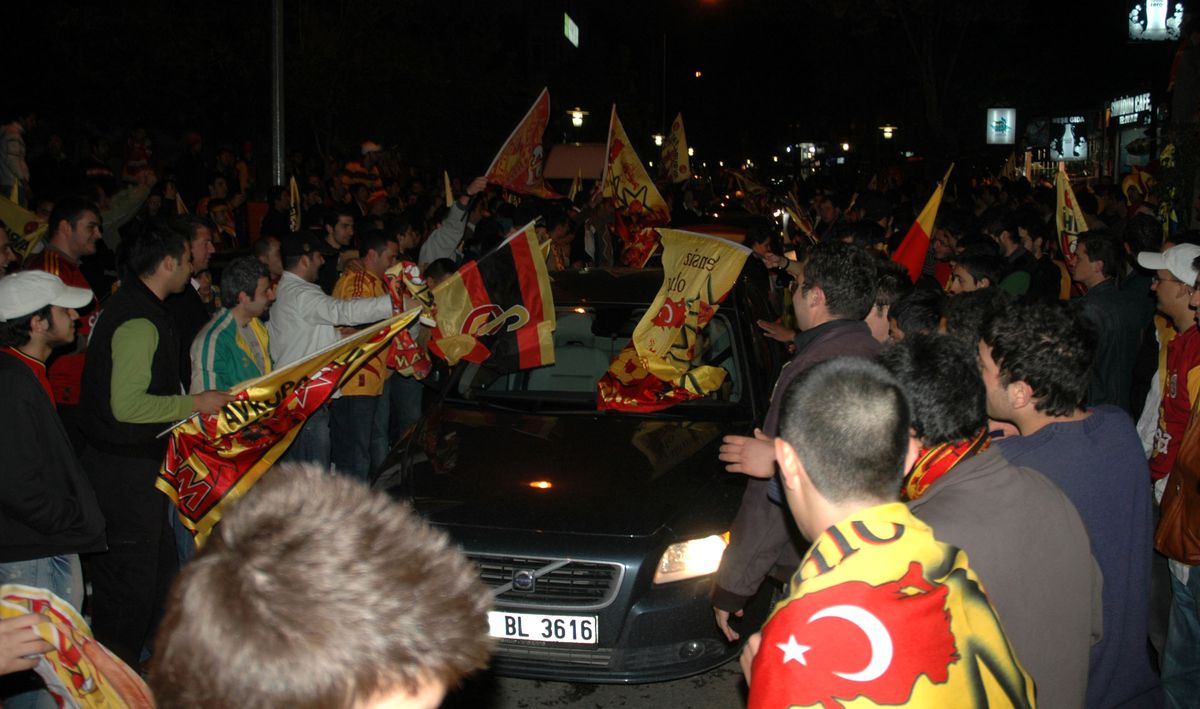 Başkent'te Galatasaray Coşkusu