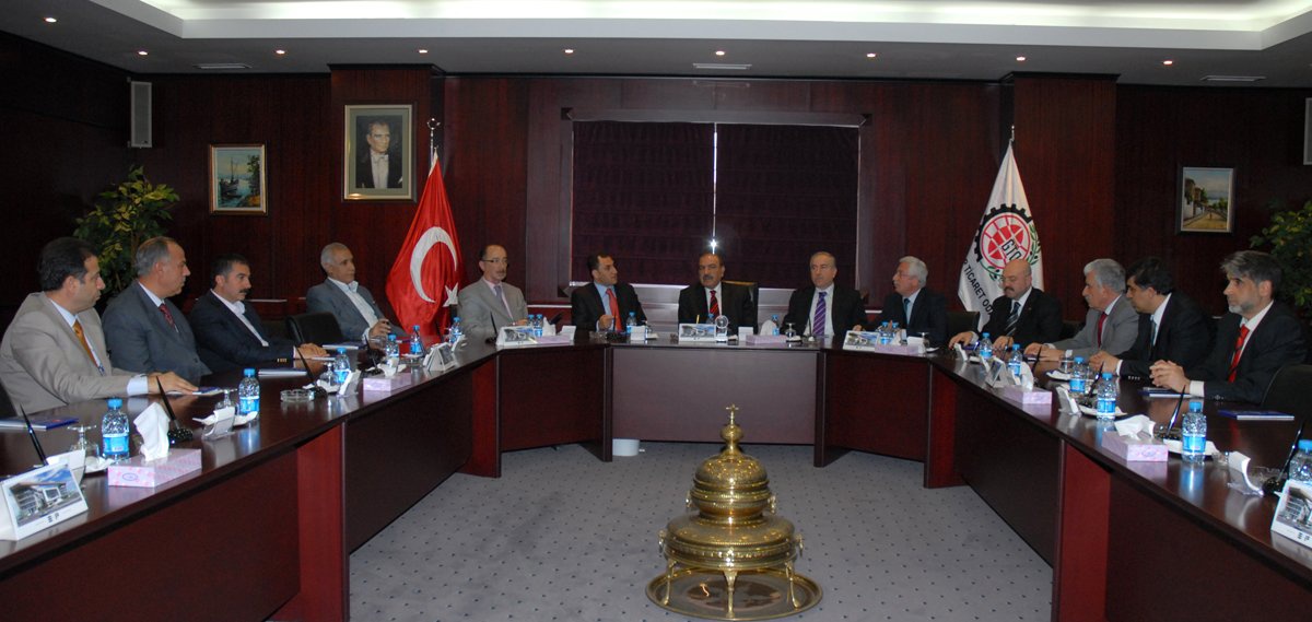 Vergi Dairesi Başkanı Erol Çember Gto'yu Ziyaret Etti
