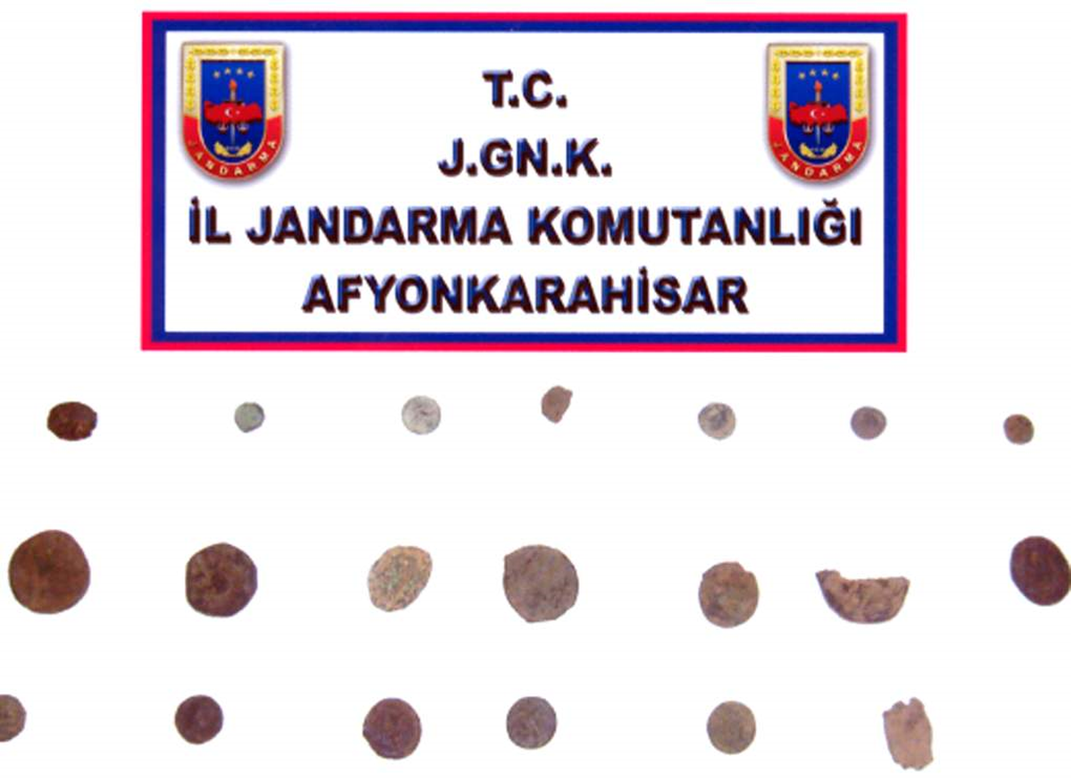 Afyonkarahisar'da 'Sikke' Operasyonu
