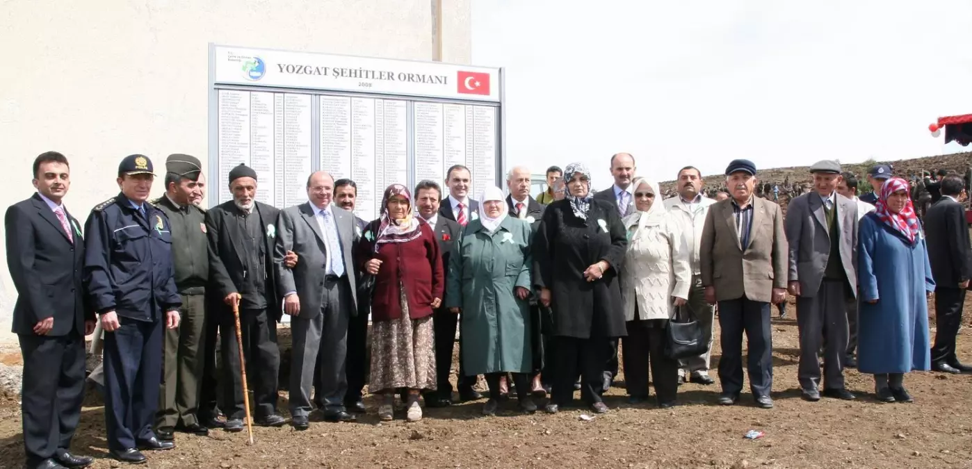 Yozgat\'ta Şehitler İçin Hatır Ormanı Oluşturuldu