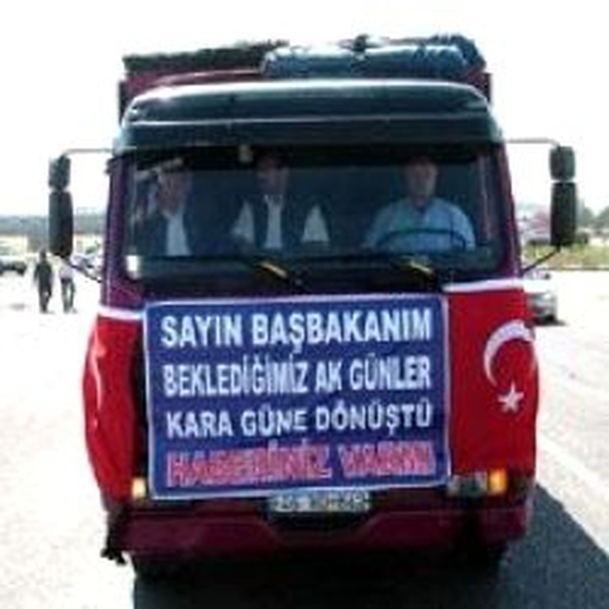 Kamyoncular Kontak Kapattı