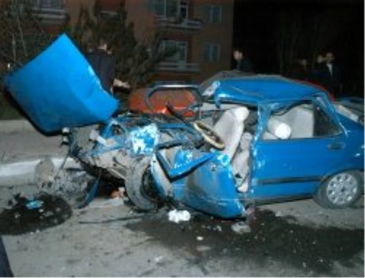 Erzurum\'da Feci Trafik Kazası