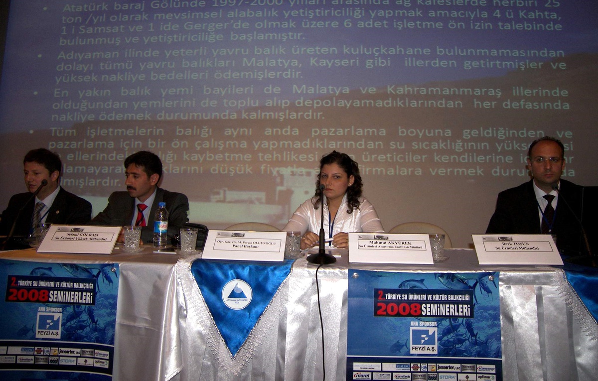 Adıyaman'da 'Su Ürünleri' Konulu Konferans