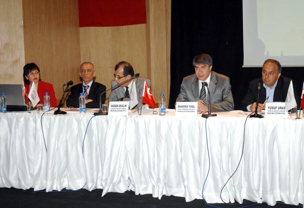 Akdeniz Belediyeler Birliği Meclisi Toplandı