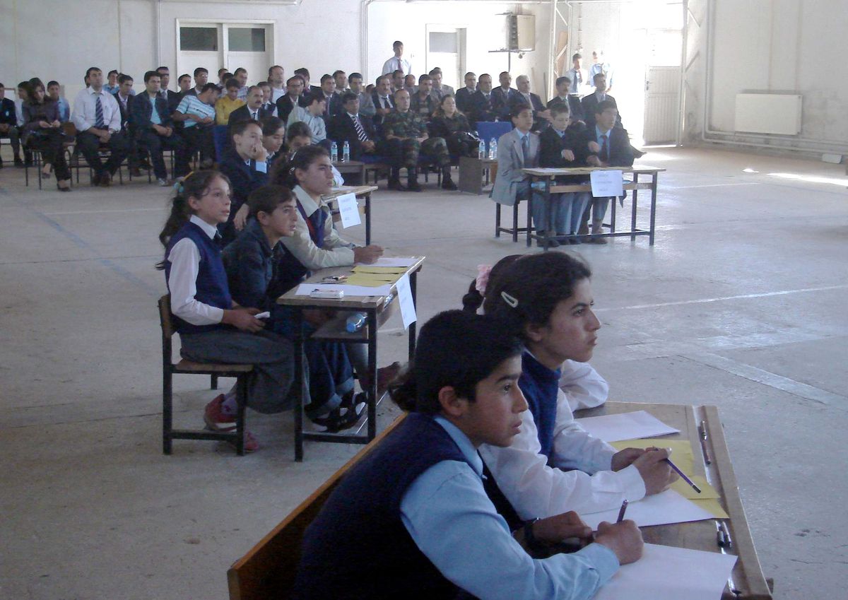 Gerger İlçesinde Bilgi Yarışması Düzenlendi