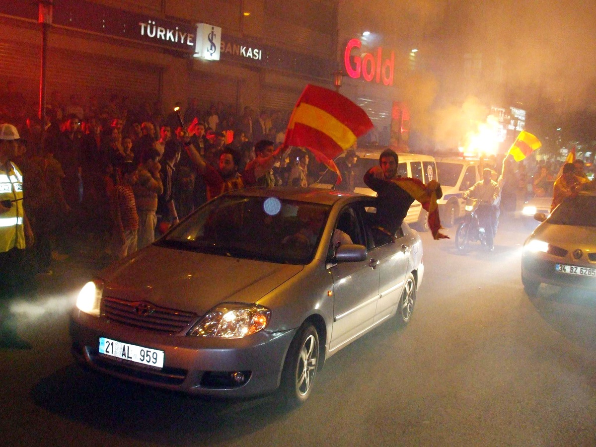 Diyarbakır'da Galatasaray Coşkusu