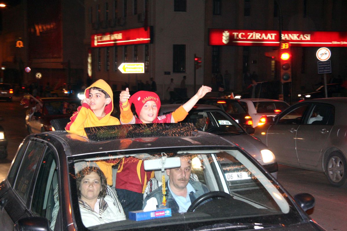 Edirne'de Galatasaray Coşkusu