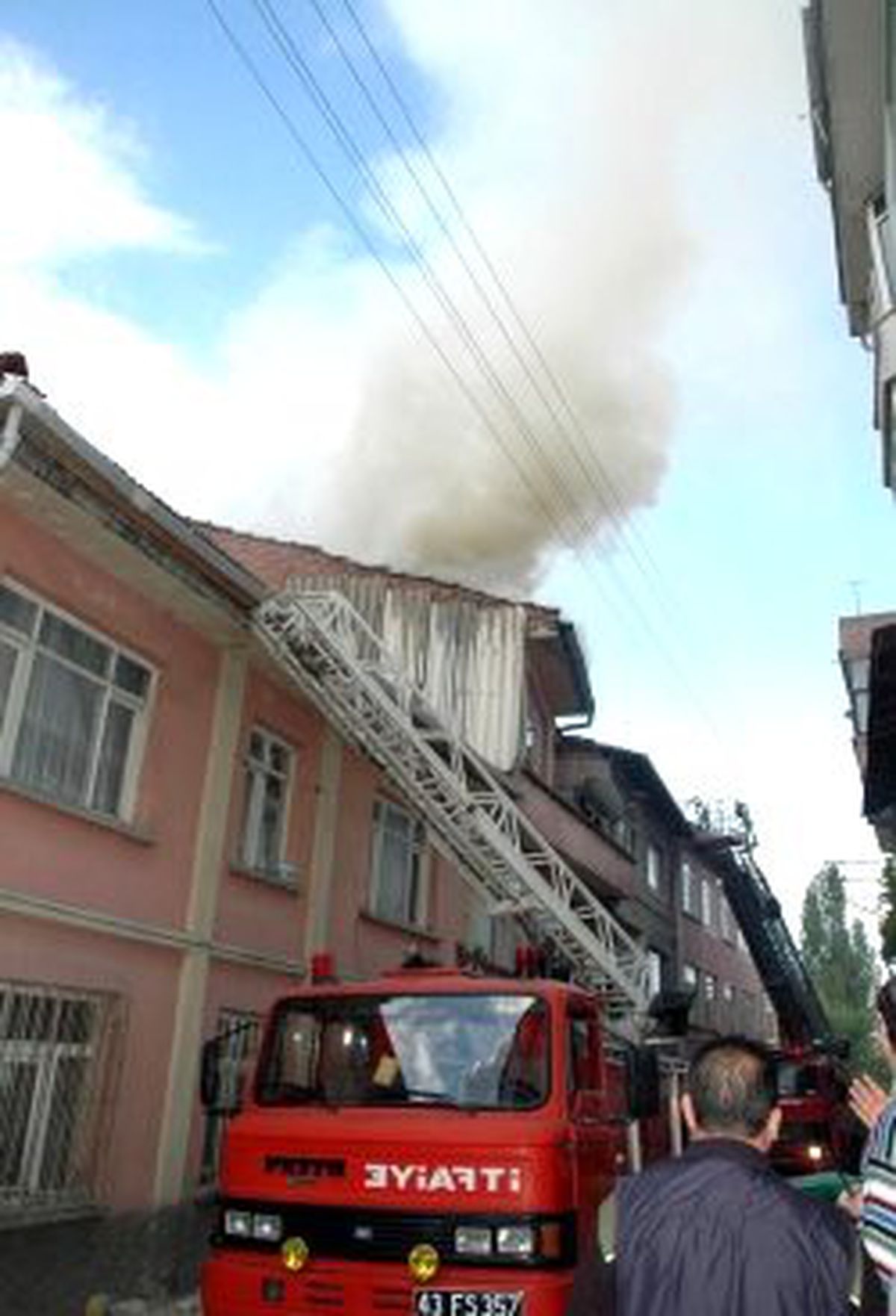 Kütahya'da Yangın