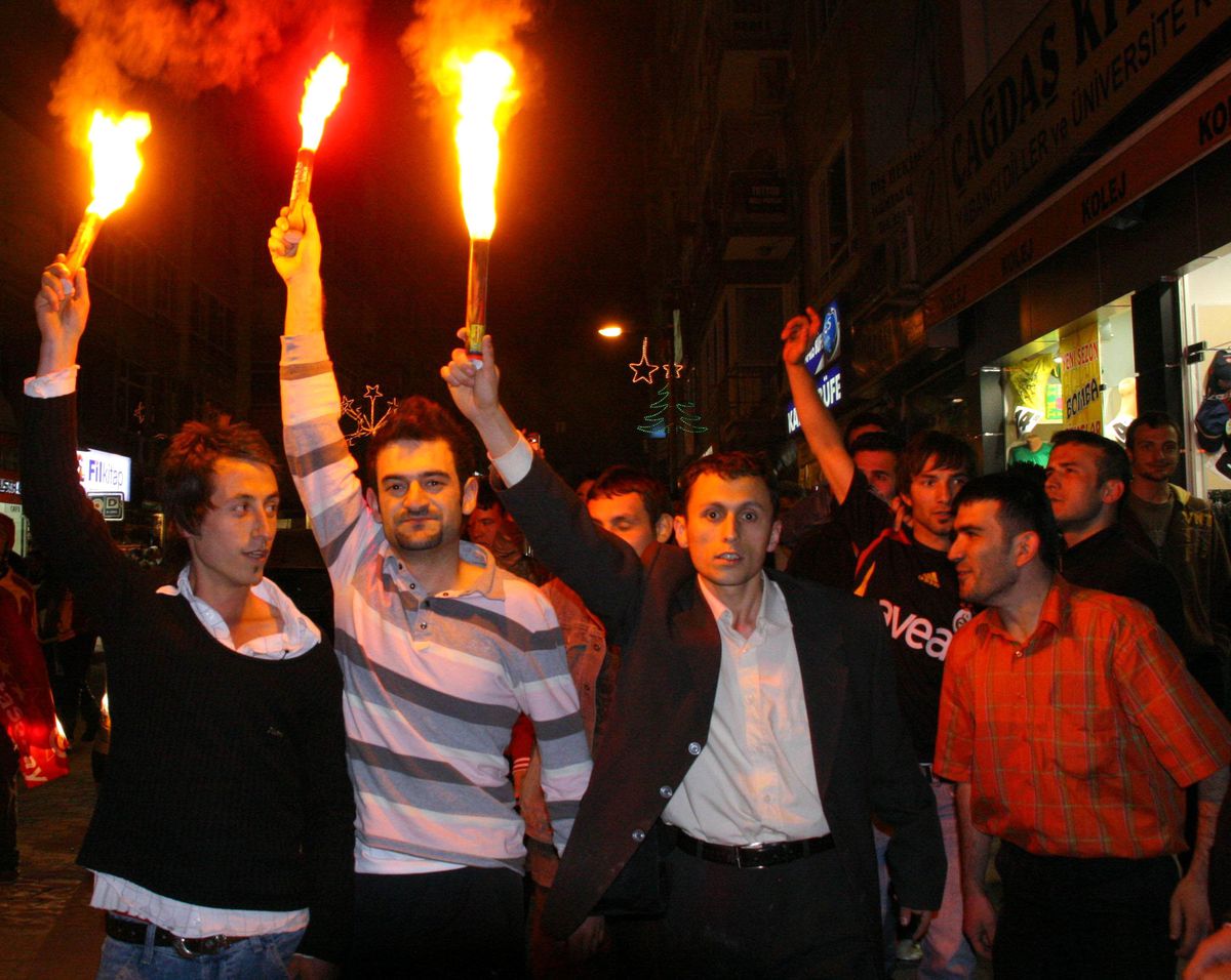 Samsun'da Galatasaray Coşkusu