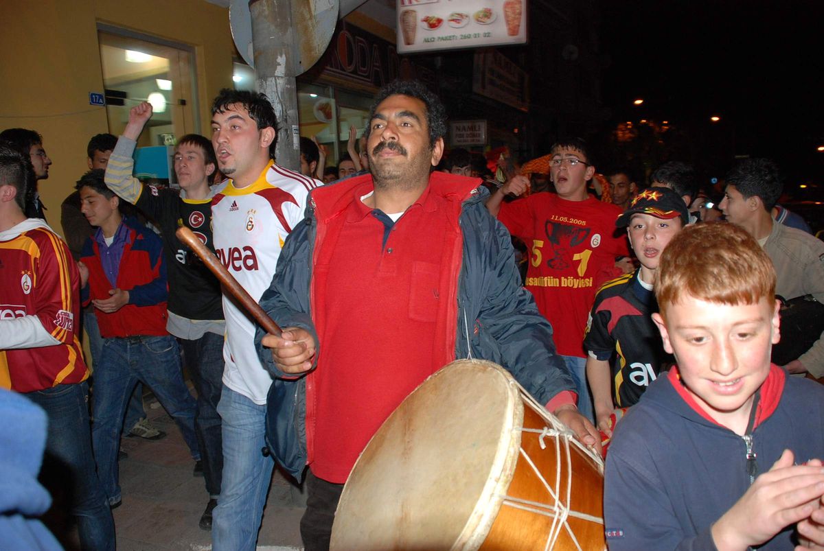 Sinop'ta Galatasaray Coşkusu