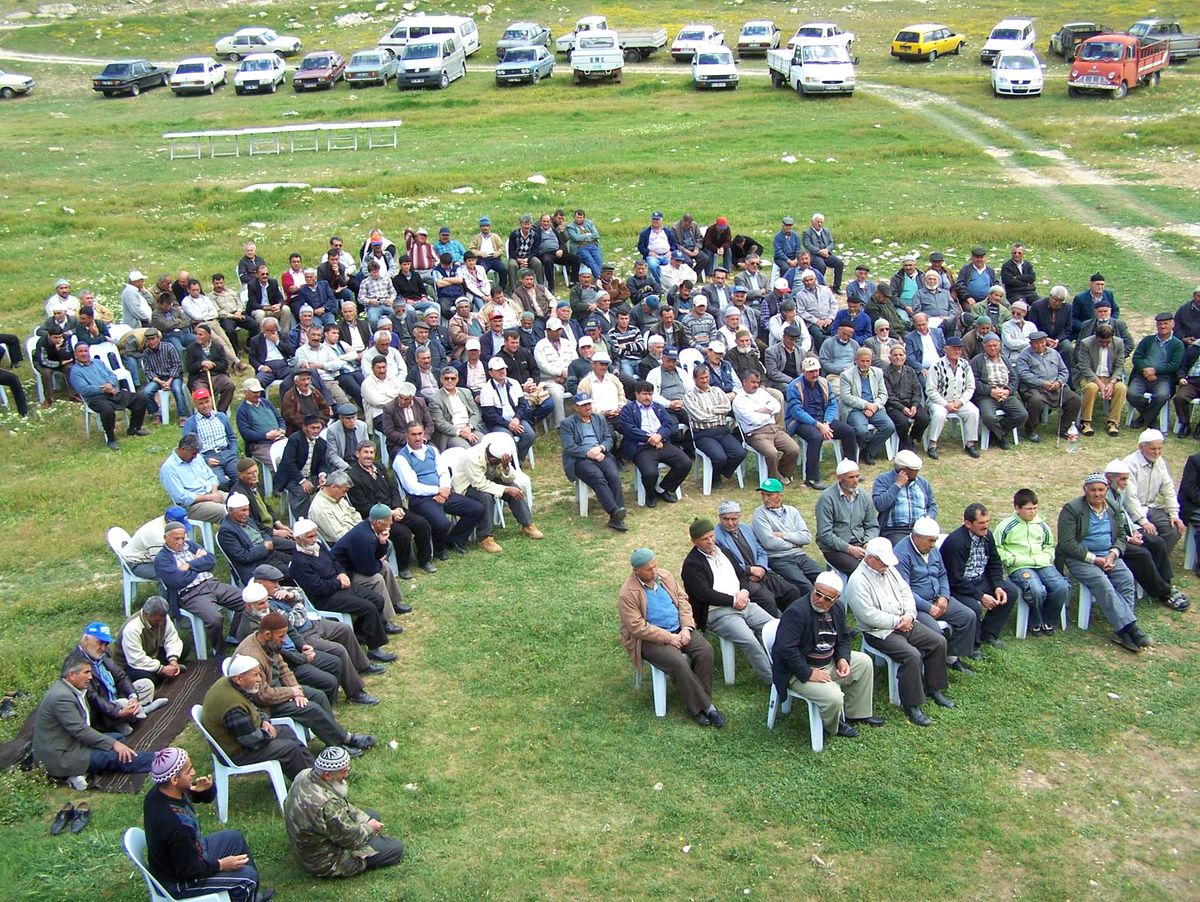 Çiftçiler Şükür Duasında
