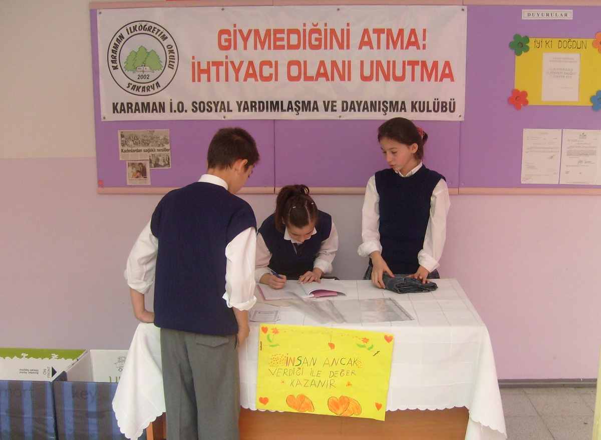 Karaman İöo'dan 'Giymediğini Atma, İhtiyacı Olanı Unutma' Kampanyası