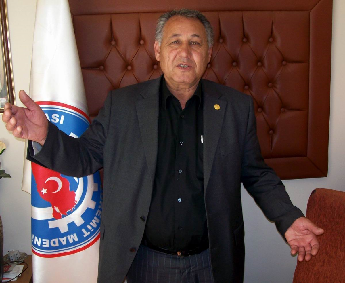 Madeni İşler ve Elektrikçiler Odası Başkanı Hayati Seçen: