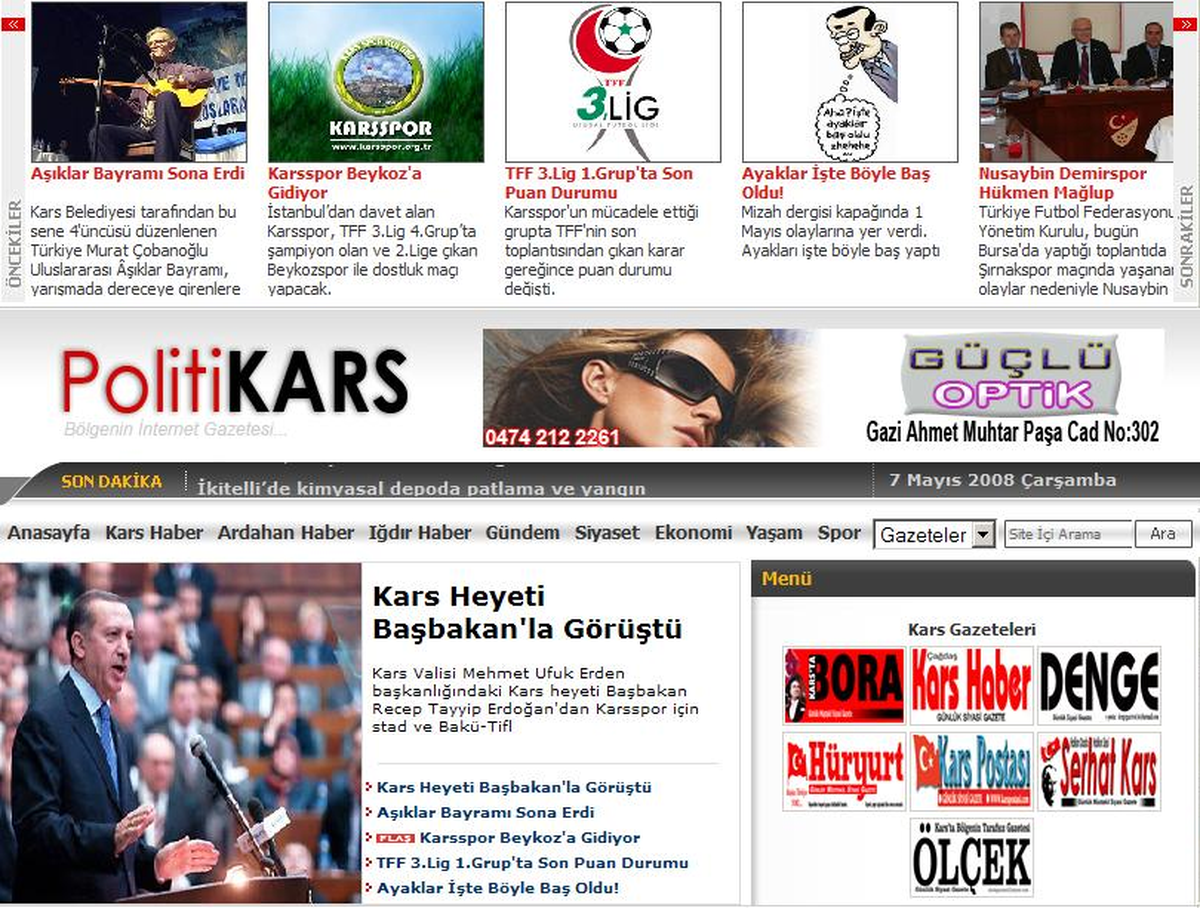 Politikas Yerel Gazeteleri İnternet Sitesine Taşıdı