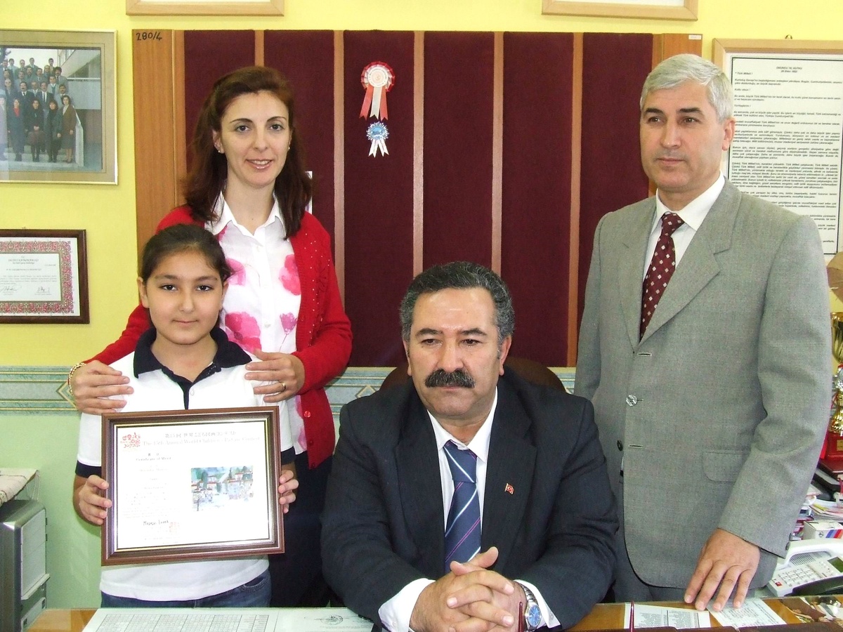 Küçük Ece'ye Japonya'dan Juri Özel Ödülü