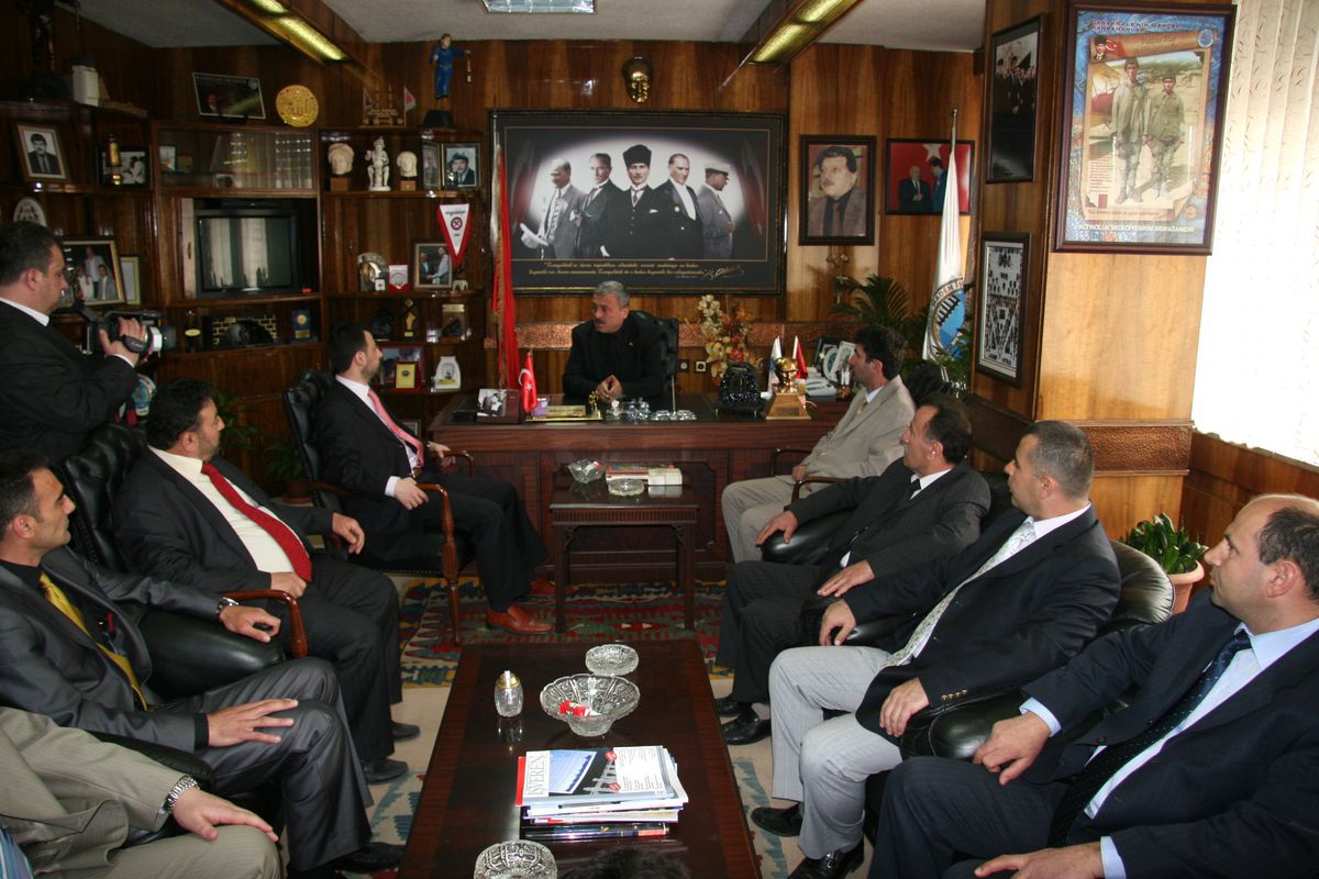 MHP'den, Gmis Genel Başkanı Denizer'e Ziyaret