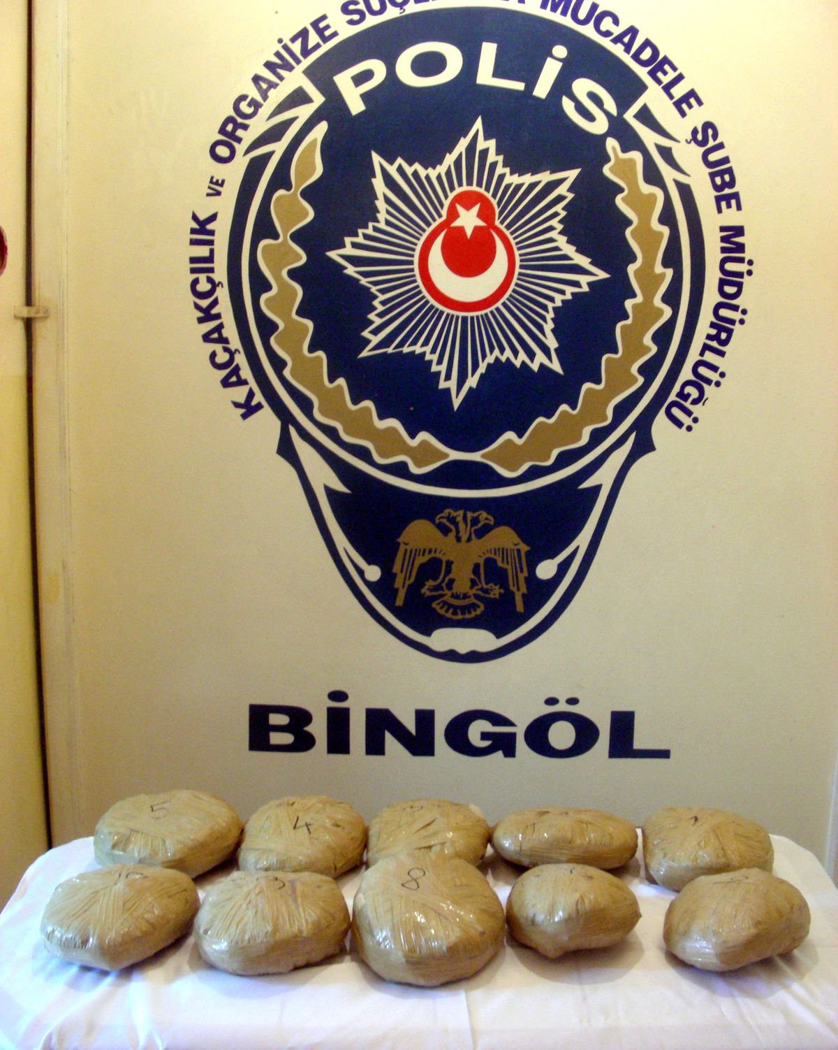 Bingöl'de Uyuşturucu Operasyonu