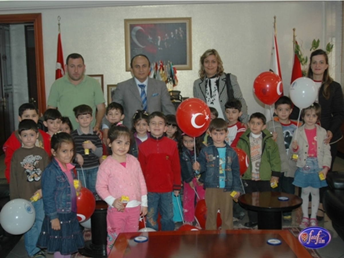 Emniyet Müdürü Ali Yılmaz'a Öğrenci Ziyareti
