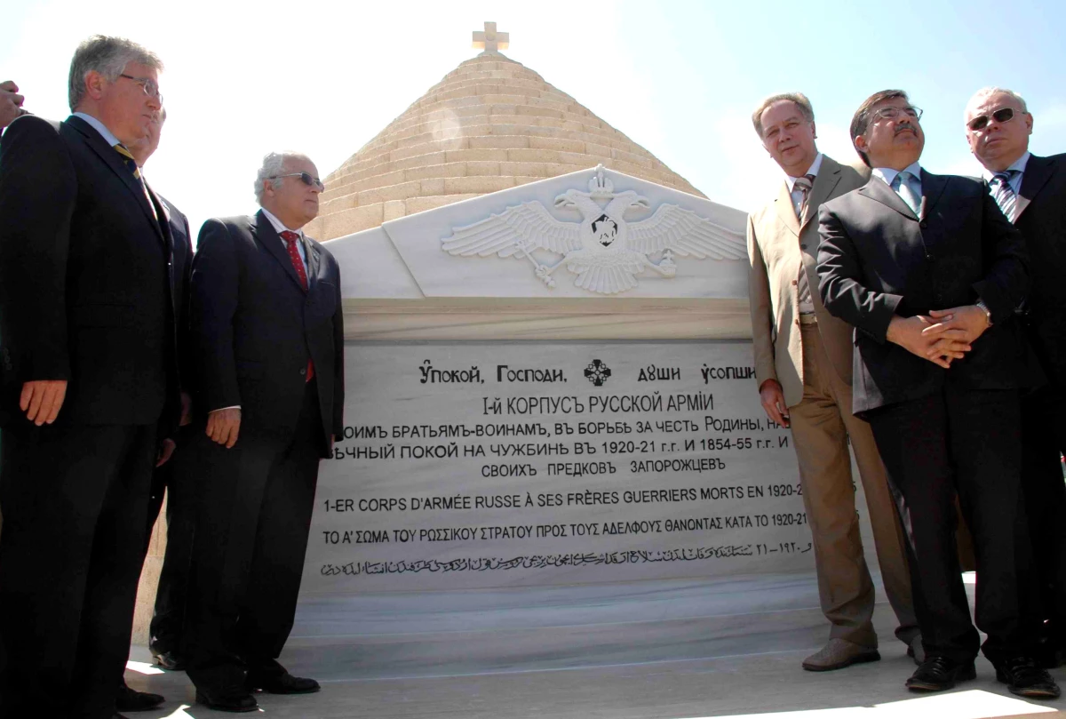 Türkiye\'nin İlk Rus Anıtı Törenle Ziyarete Açıldı