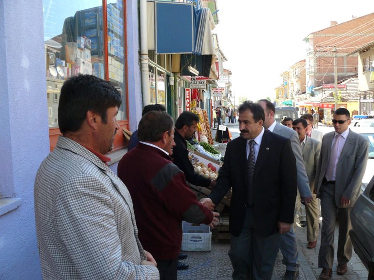 Vali Akyel\'in İlçe ve Köy Gezileri