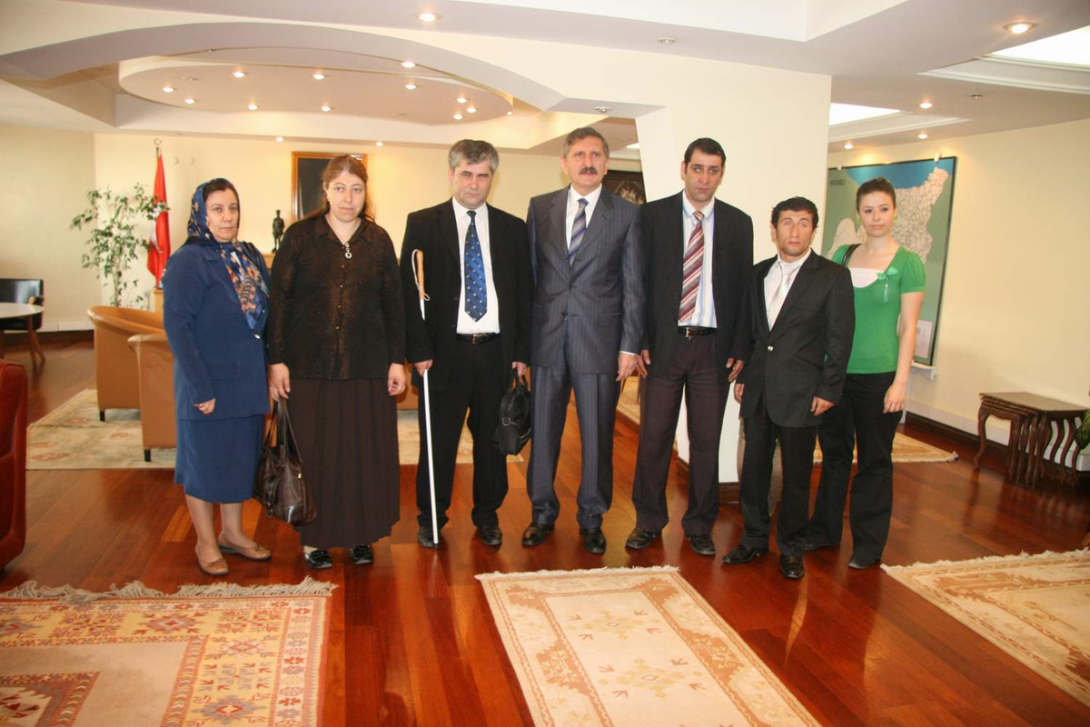 Engellilerden Valiye Ziyaret