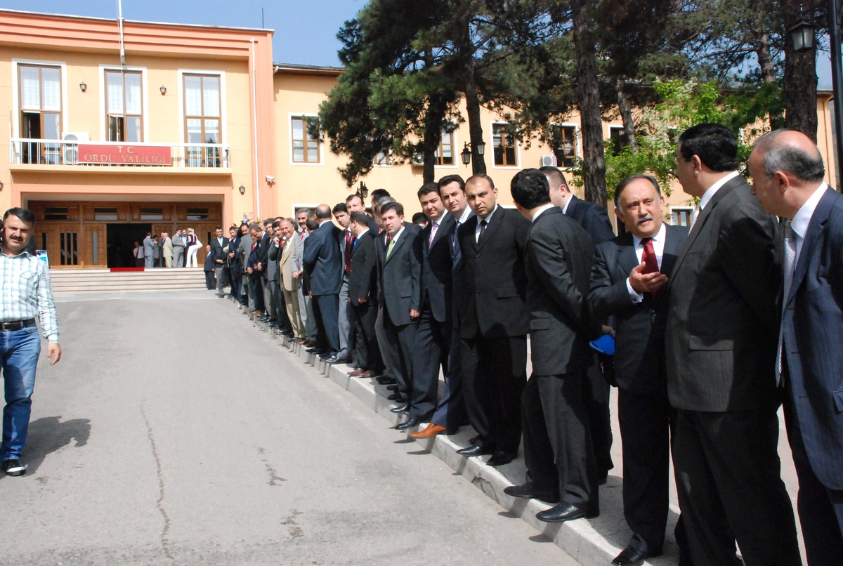 Ordu Valiliği'ne Atanan Ali Kaban, Şehre Gelerek Göreve Başladı