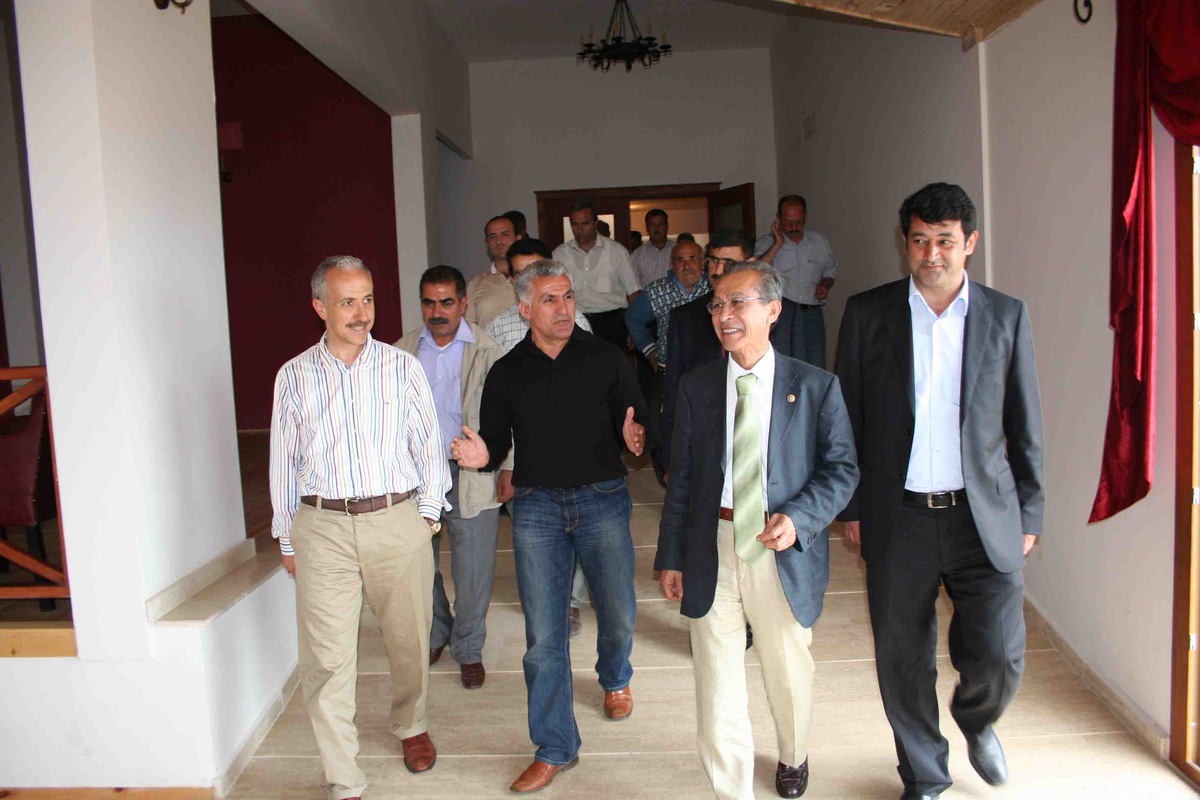 AK Parti'li Üskül, Çamlıyayla İlçesini Ziyaret Etti