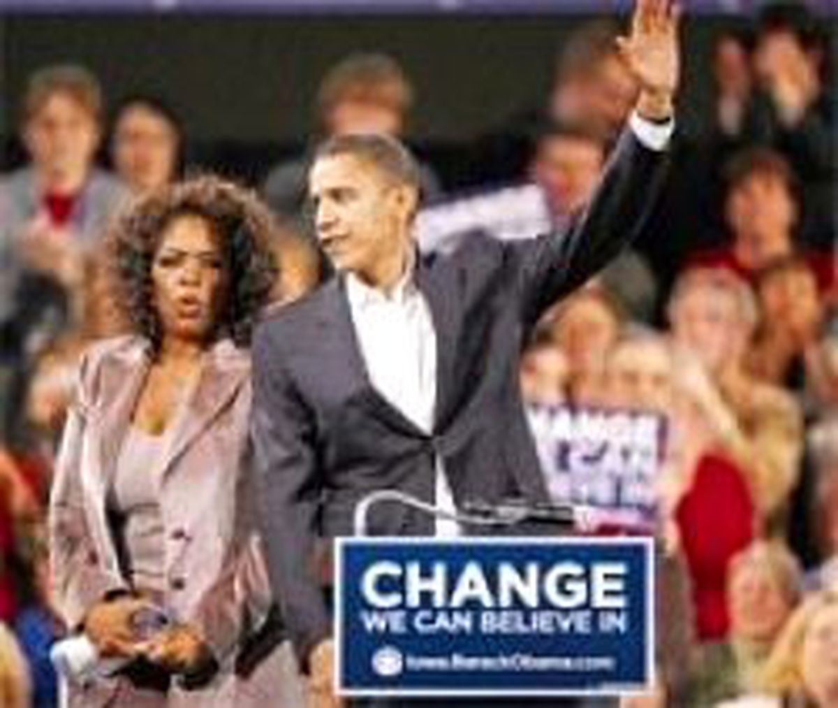 Obama Yükseliyor Oprah Kaybediyor