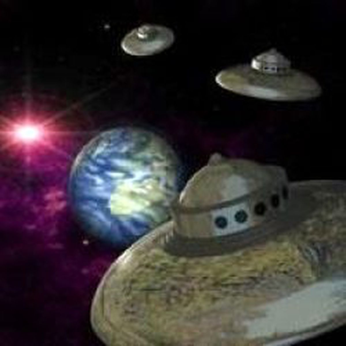 Havada Ufo Patladı!
