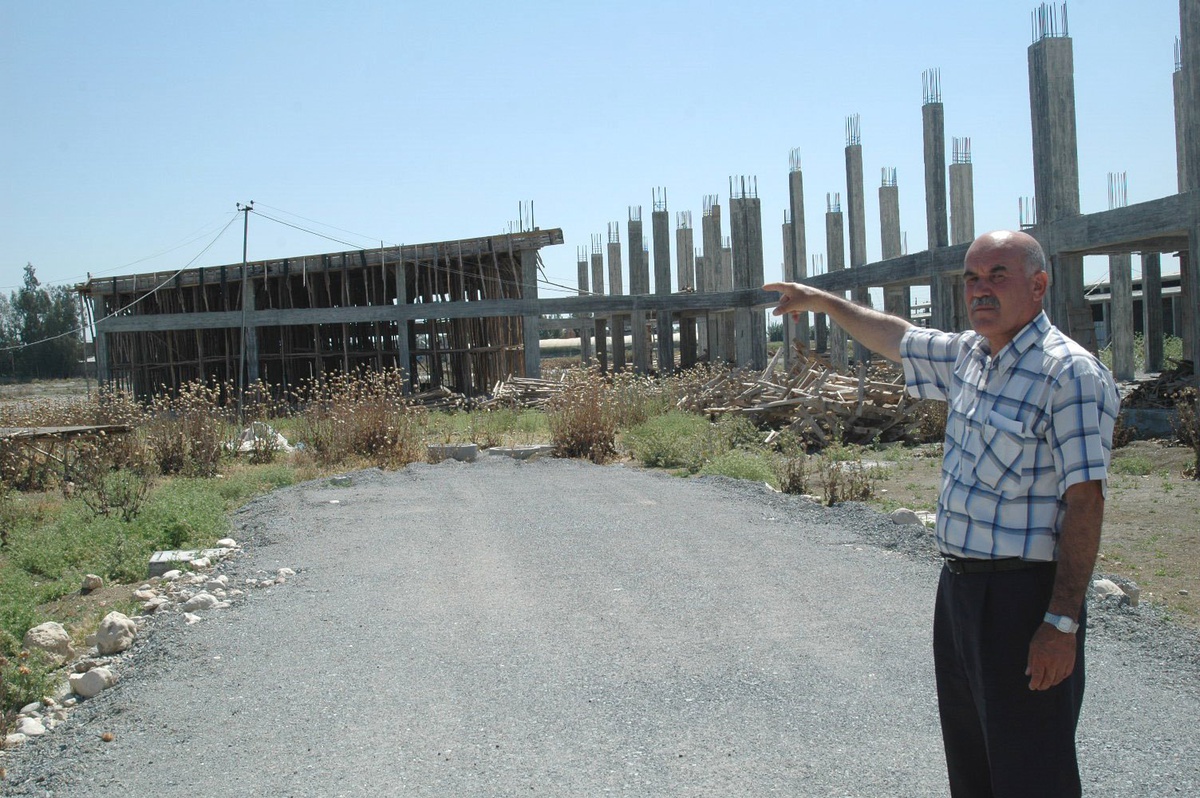 Tarsus'ta Küçük Sanayi Sitesinin İnşaatı Durdu