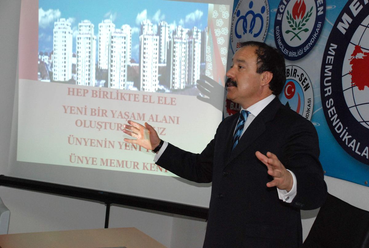 Başkandan Memur-kent'e Destek