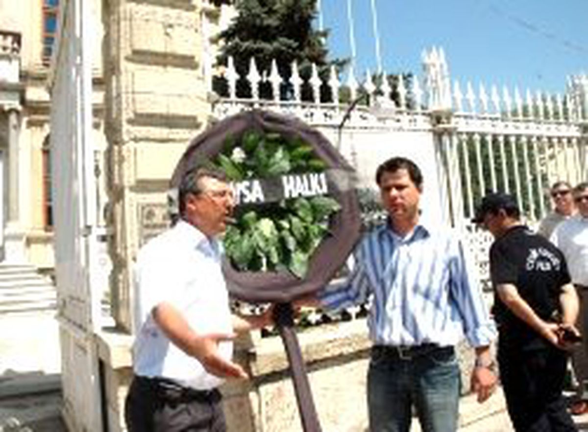 Edirne'de Minibüsçü Eylemi