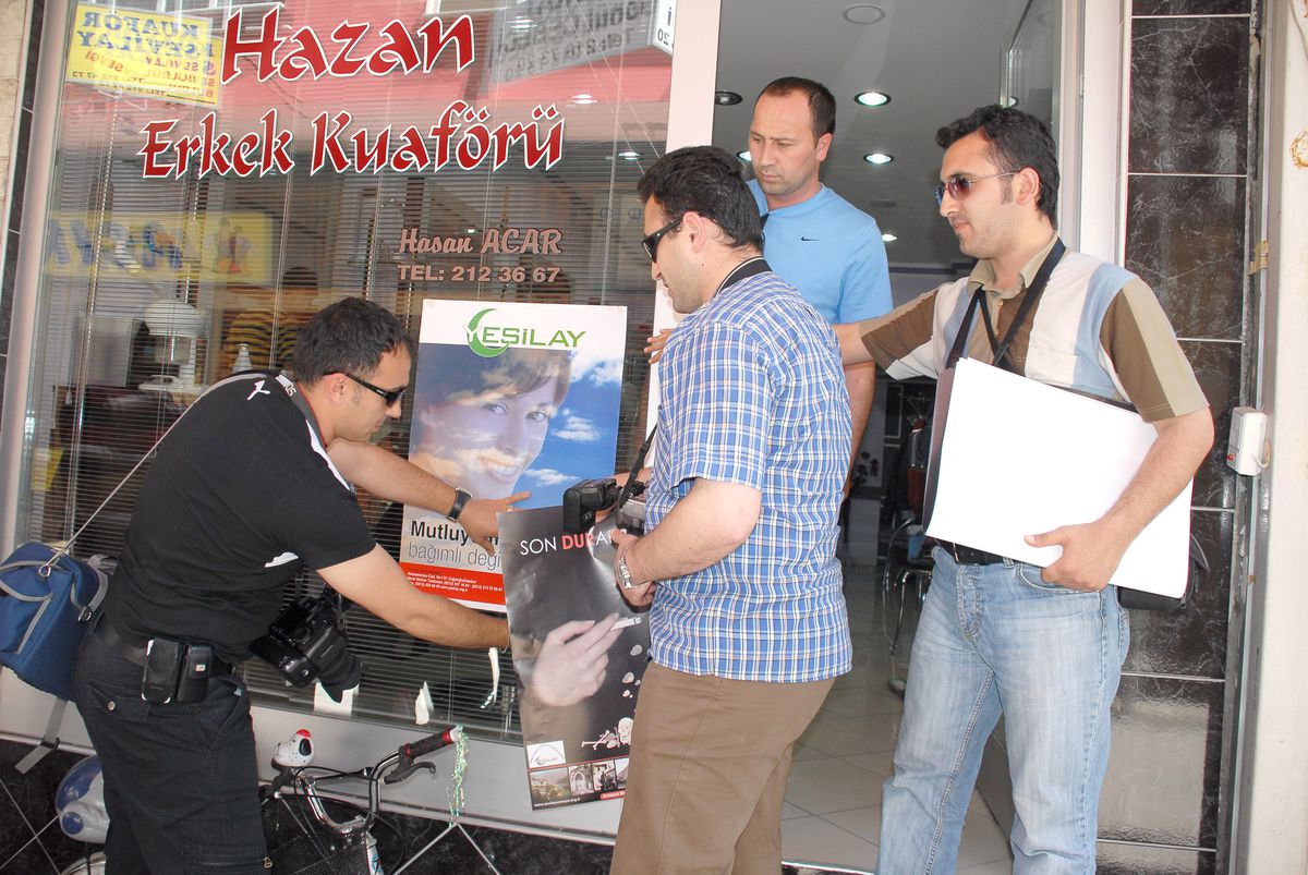 Gazeteciler Sigaraya Savaş Açtı
