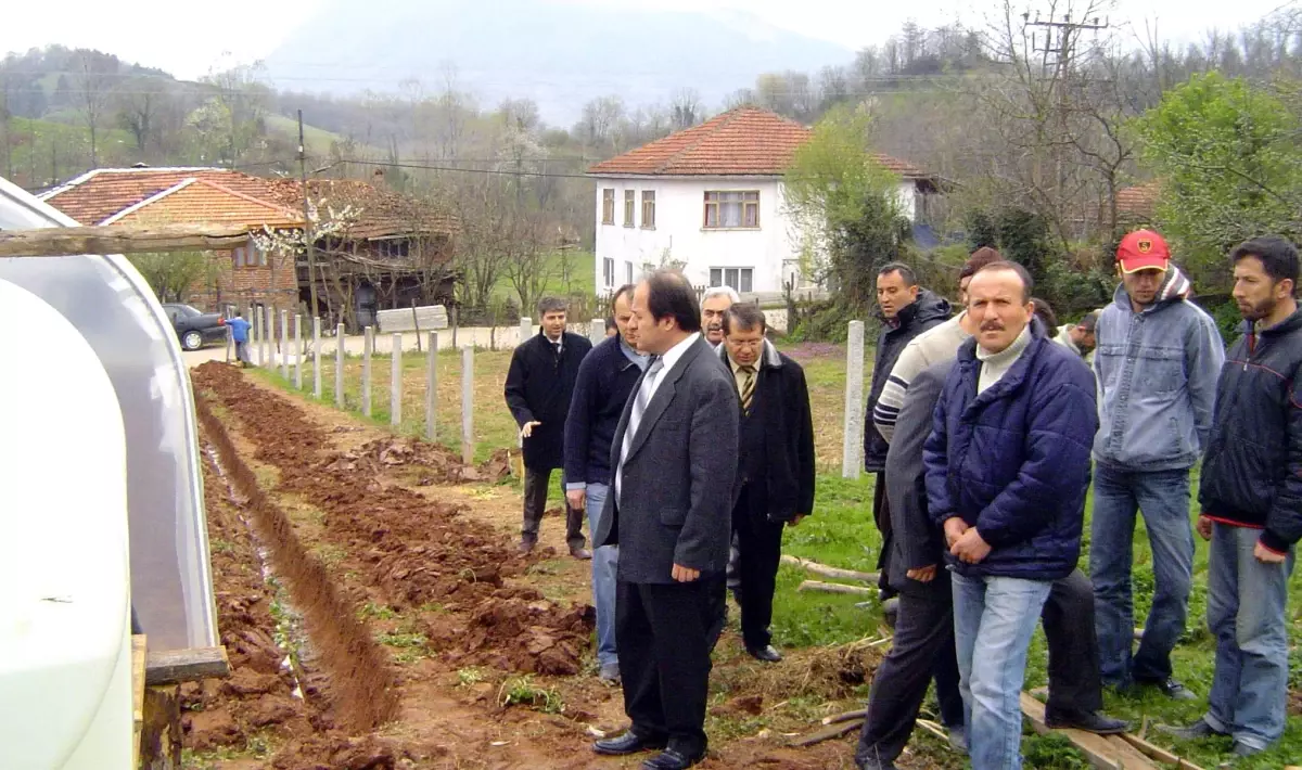 Kaymakamlıktan Sera Destekli Tarım Projesi