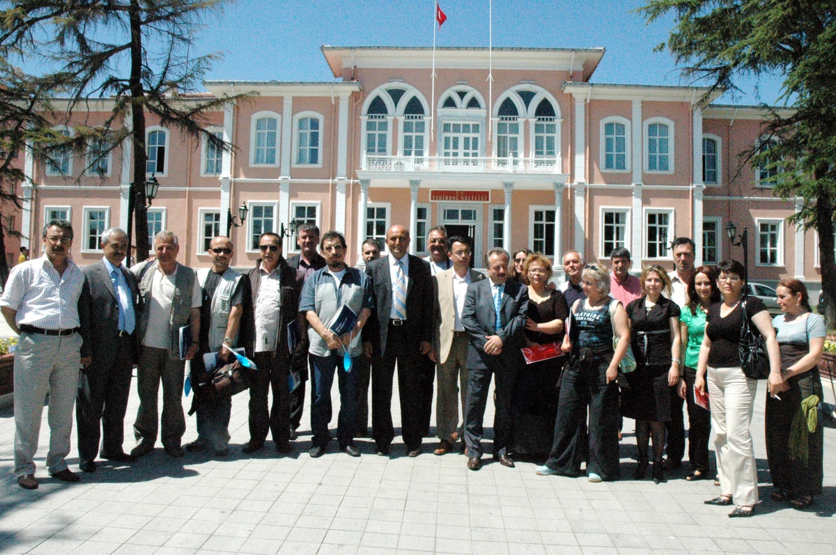 Kırcaalili Soydaşlardan Tekirdağ Belediyesi'ne Ziyaret