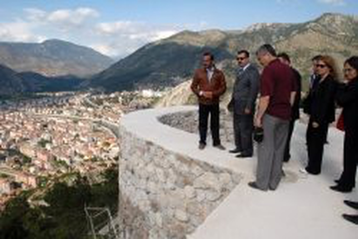 Amasya Kalesi Turizme Kazandırılacak