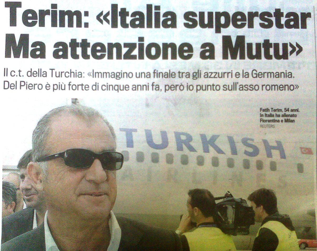 Fatih Terim'den İtalyan Basınına Önemli Açıklamalar