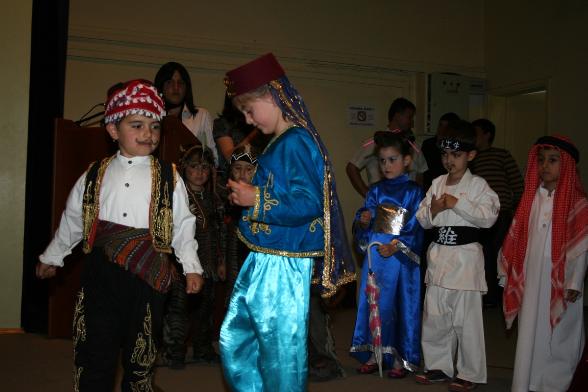 Anaokulu Öğrencileri Gösteri