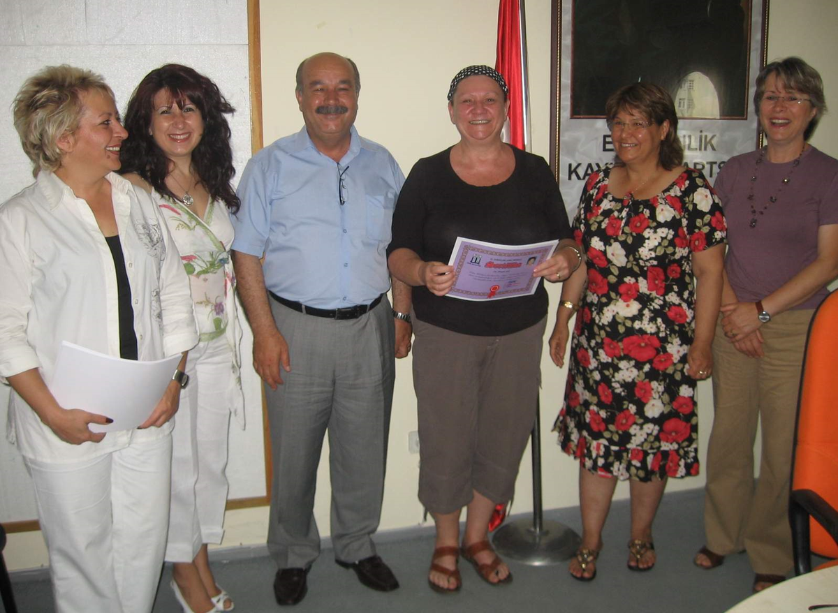 Didim'de Hünerli Bayanlara Sertifika