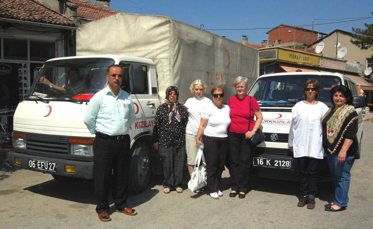 Kızılay'dan Orhaneli Köylerine Yardım