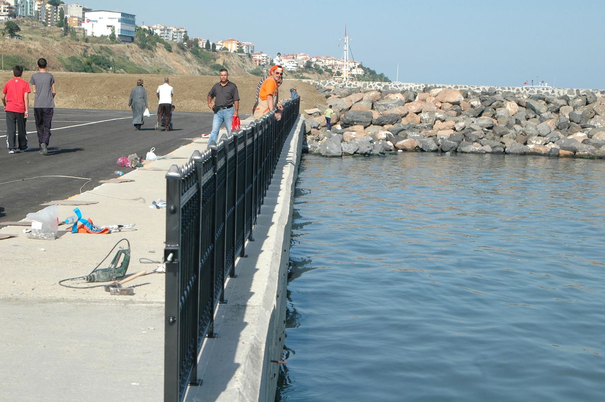 Tekirdağ Sahiline Korkuluk