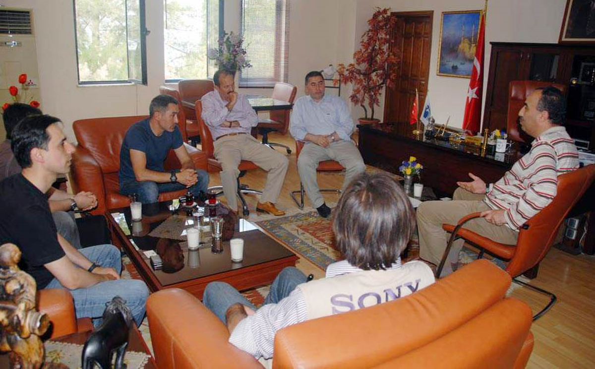 İha Yöneticileri, Fethiye Belediye Başkanı Behçet Saatcı'yı Ziyaret Etti