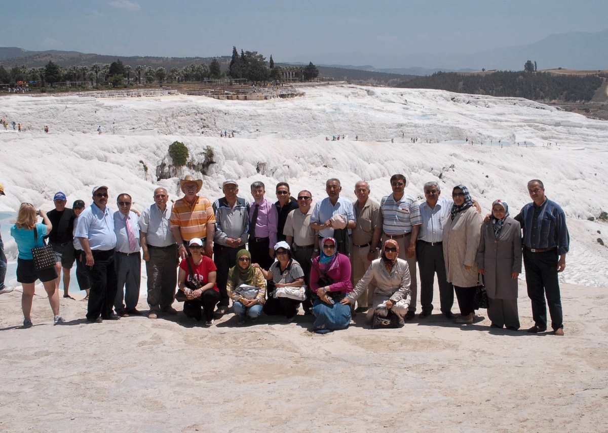 İl Genel Meclis Başkanları Pamukkale'yi Gezdi