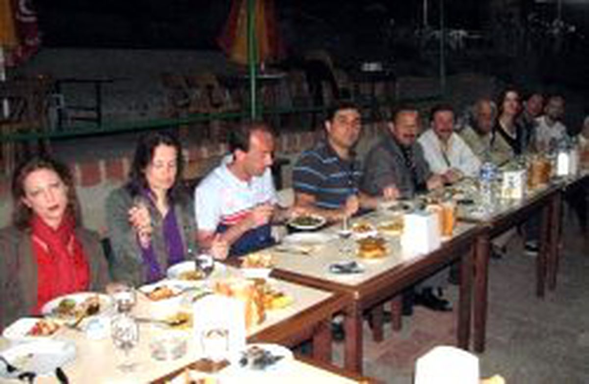 İtalyan Tiyatrocuların Boztepe Keyfi