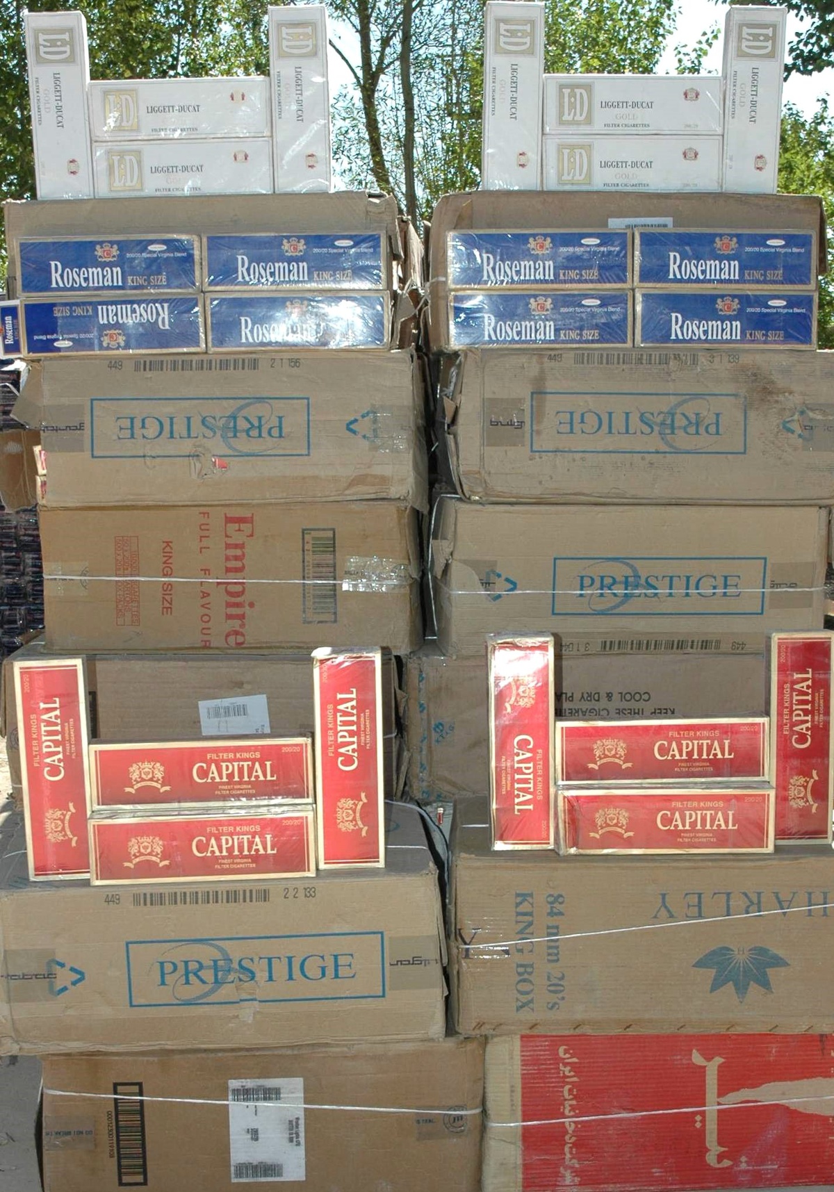 Van'da 57 Bin 660 Paket Kaçak Sigara Ele Geçirildi