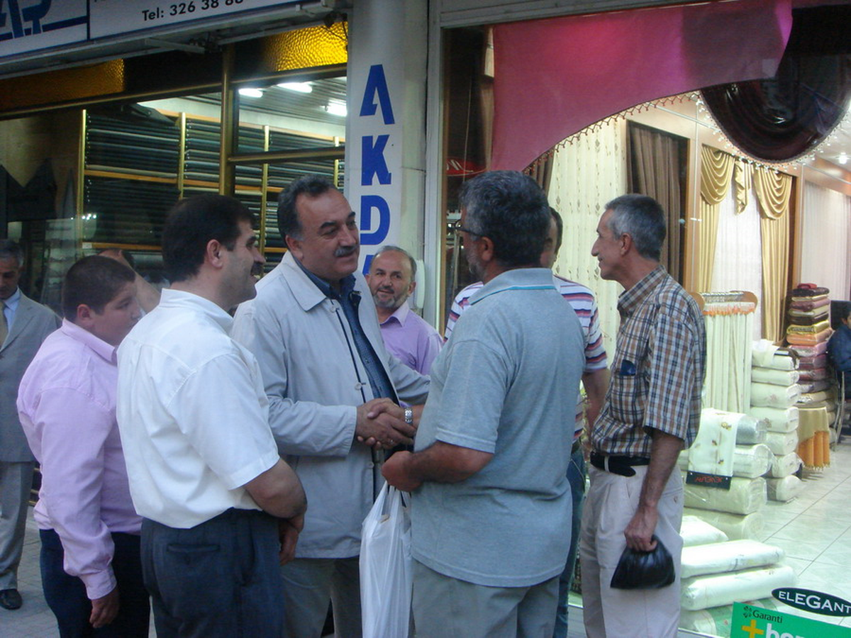 Malatya Belediye Başkanı Cemal Akın Esnafı Gezdi