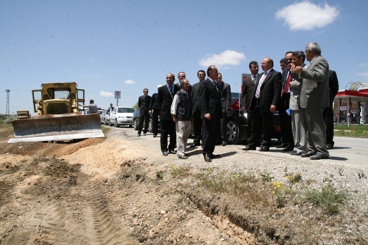 Yozgat'ta Duble Yol Çalışması