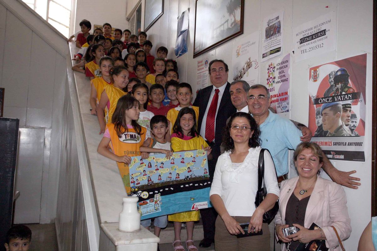 Çevreci Öğrenciler Başkan Özcan'dan Bisiklet Yolu İstedi