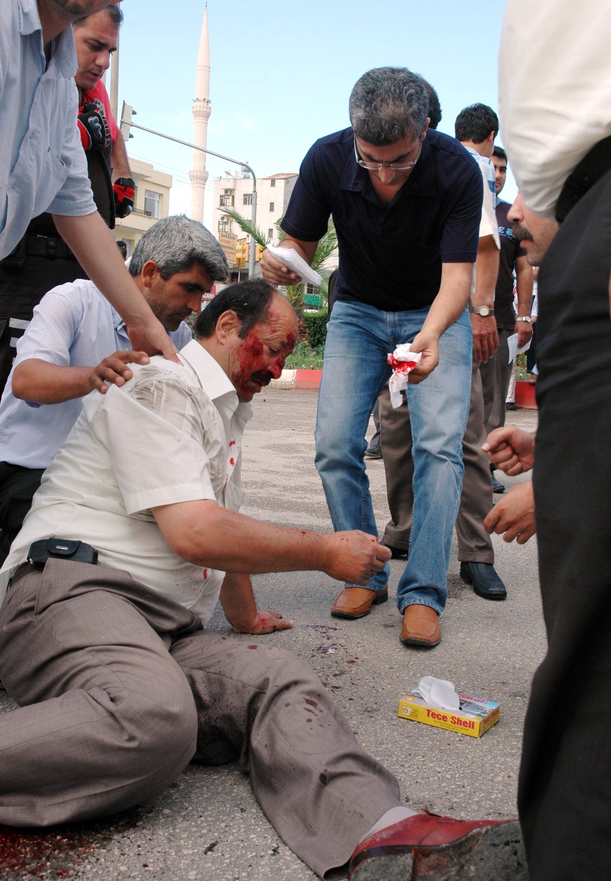 Erdemli'de Trafik Kazası: 1 Yaralı